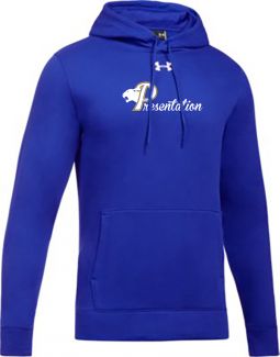 Under Armour Hustle Fleece Hoody, Royal